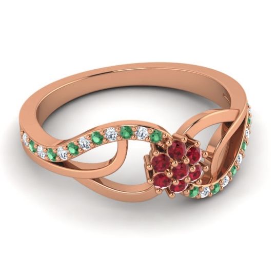 Petite Floral Udyana Ring