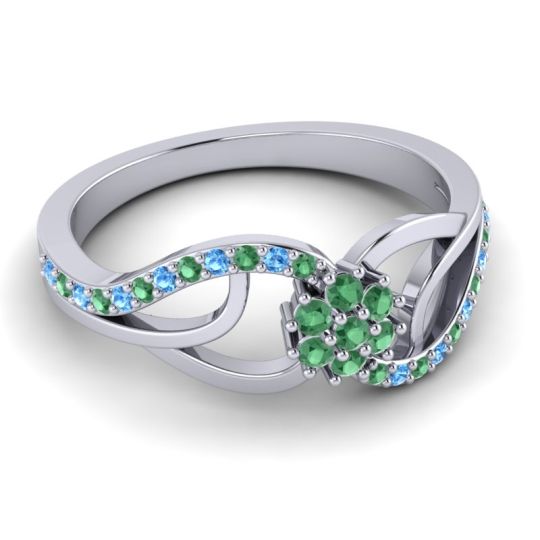 Petite Floral Udyana Ring