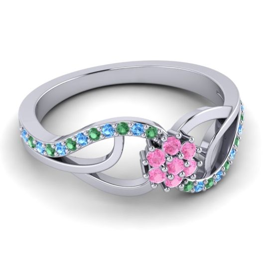 Petite Floral Udyana Ring