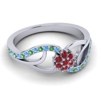 Petite Floral Udyana Ring