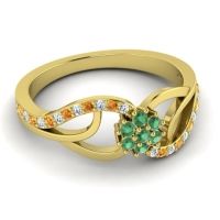 Petite Floral Udyana Ring