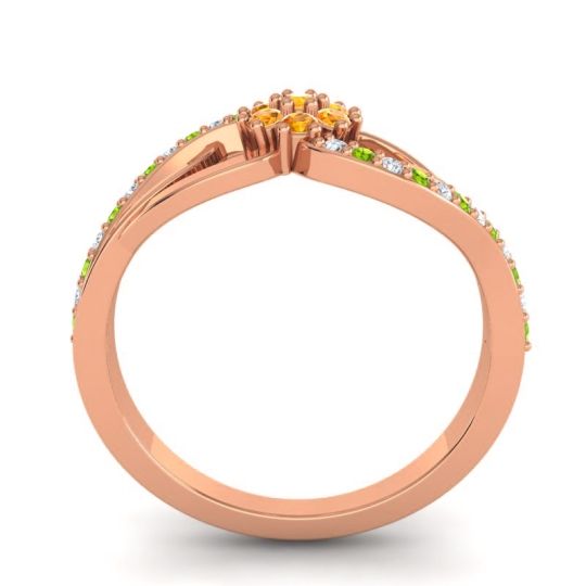 Petite Floral Udyana Ring