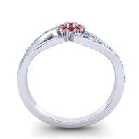 Petite Floral Udyana Ring