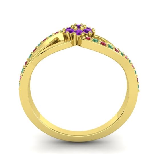 Petite Floral Udyana Ring