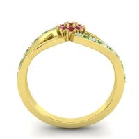 Petite Floral Udyana Ring
