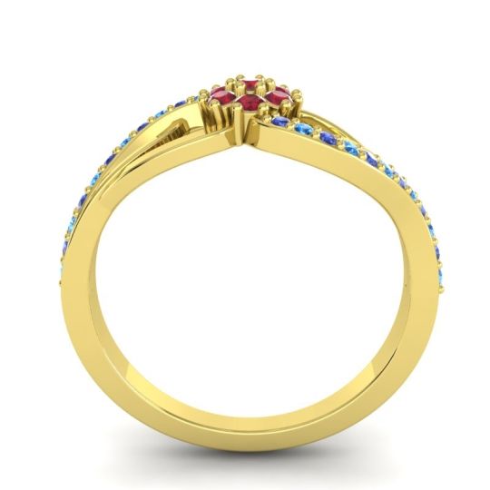 Petite Floral Udyana Ring