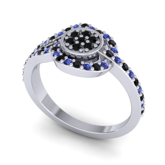 Statement Floral Pave Avarana Ring