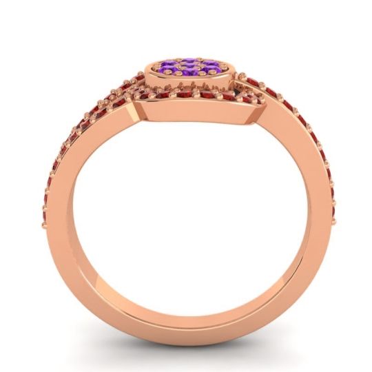 Statement Floral Pave Avarana Ring