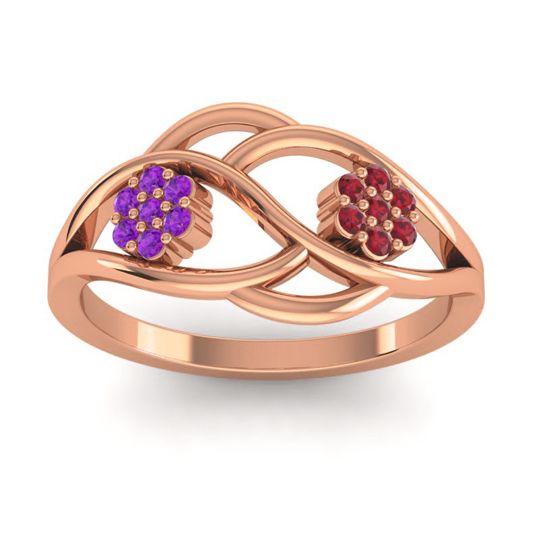 Petite Floral Yama Ring