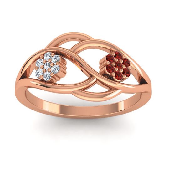 Petite Floral Yama Ring