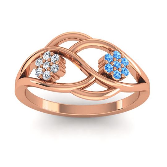 Petite Floral Yama Ring