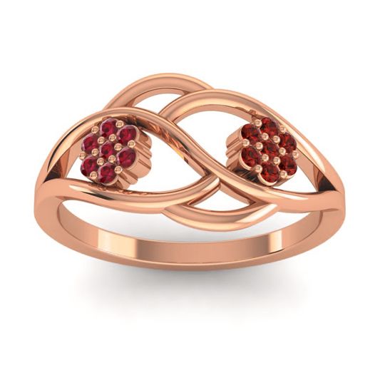 Petite Floral Yama Ring