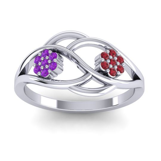 Petite Floral Yama Ring