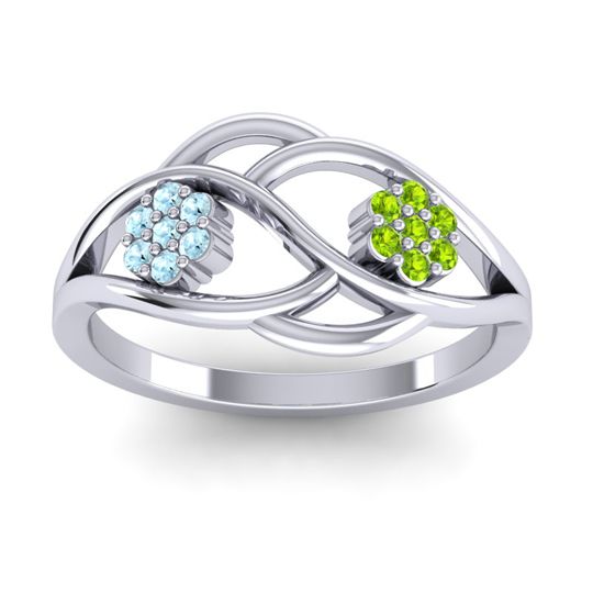 Petite Floral Yama Ring