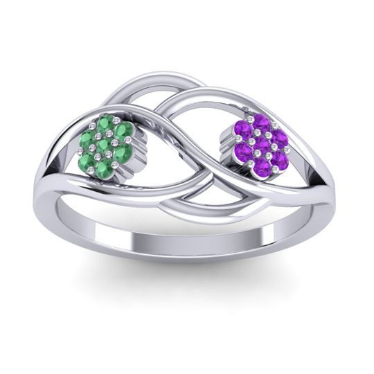 Petite Floral Yama Ring