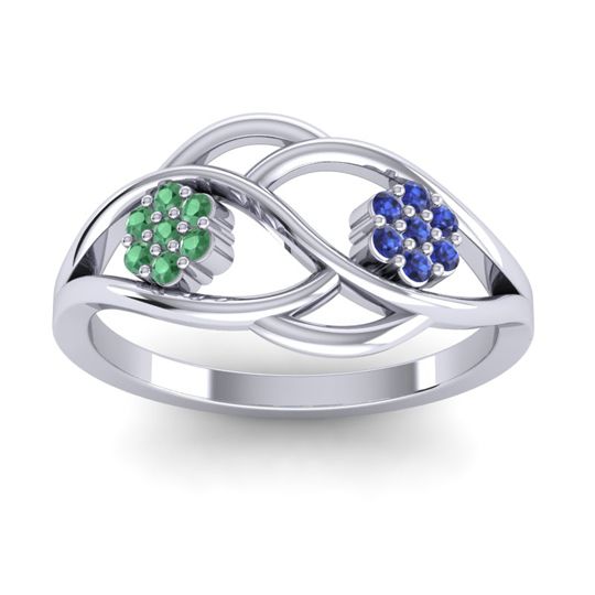 Petite Floral Yama Ring
