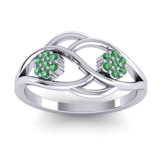 Petite Floral Yama Ring