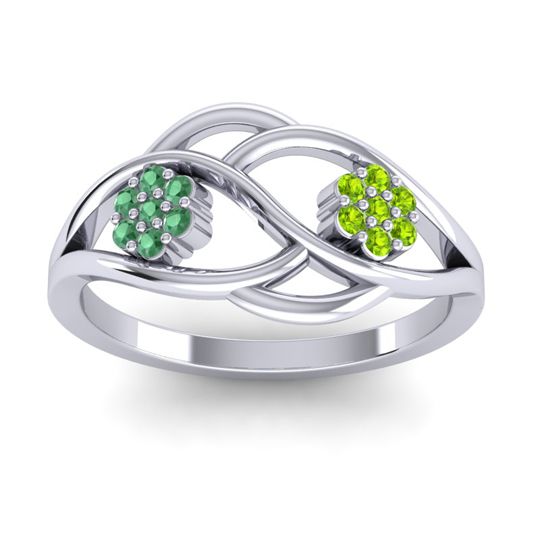 Petite Floral Yama Ring