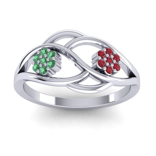 Petite Floral Yama Ring