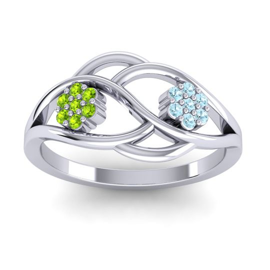 Petite Floral Yama Ring