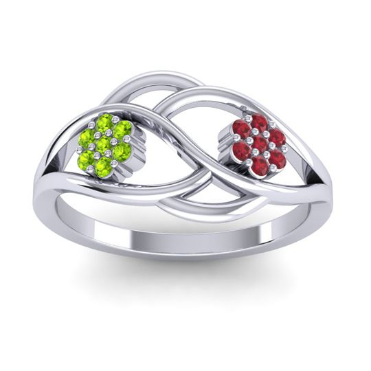 Petite Floral Yama Ring