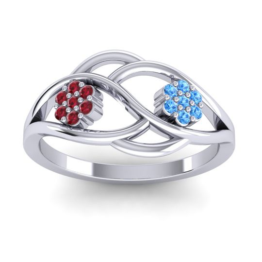 Petite Floral Yama Ring