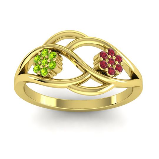 Petite Floral Yama Ring