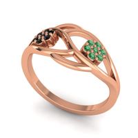 Petite Floral Yama Ring