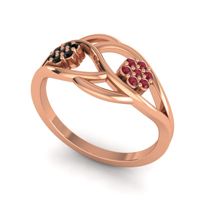 Petite Floral Yama Ring