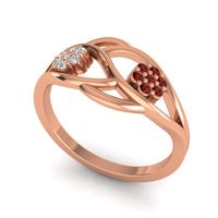 Petite Floral Yama Ring