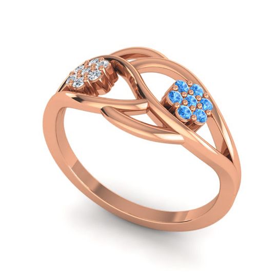 Petite Floral Yama Ring