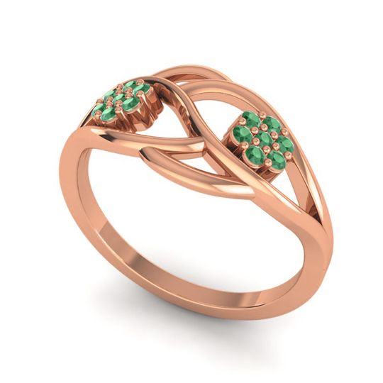 Petite Floral Yama Ring