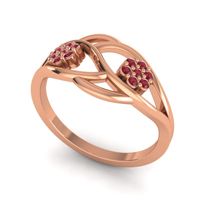 Petite Floral Yama Ring