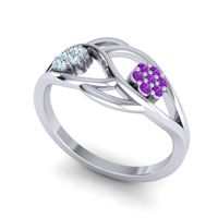 Petite Floral Yama Ring