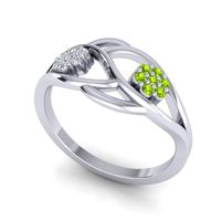 Petite Floral Yama Ring