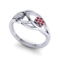 Petite Floral Yama Ring