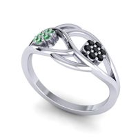 Petite Floral Yama Ring