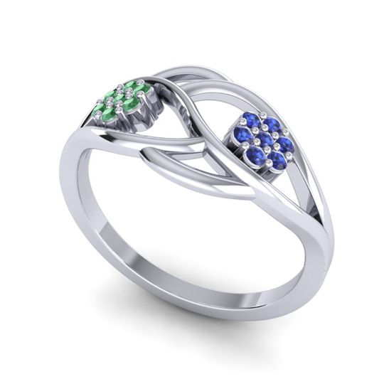 Petite Floral Yama Ring