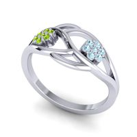 Petite Floral Yama Ring