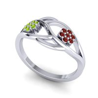 Petite Floral Yama Ring