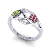 Petite Floral Yama Ring