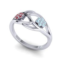 Petite Floral Yama Ring