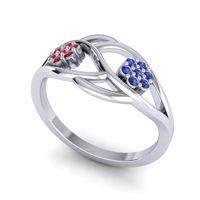 Petite Floral Yama Ring