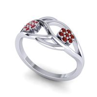 Petite Floral Yama Ring