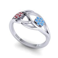 Petite Floral Yama Ring