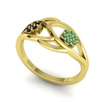 Petite Floral Yama Ring