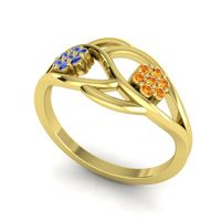 Petite Floral Yama Ring