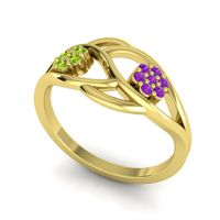Petite Floral Yama Ring