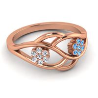 Petite Floral Yama Ring