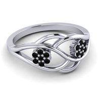 Petite Floral Yama Ring